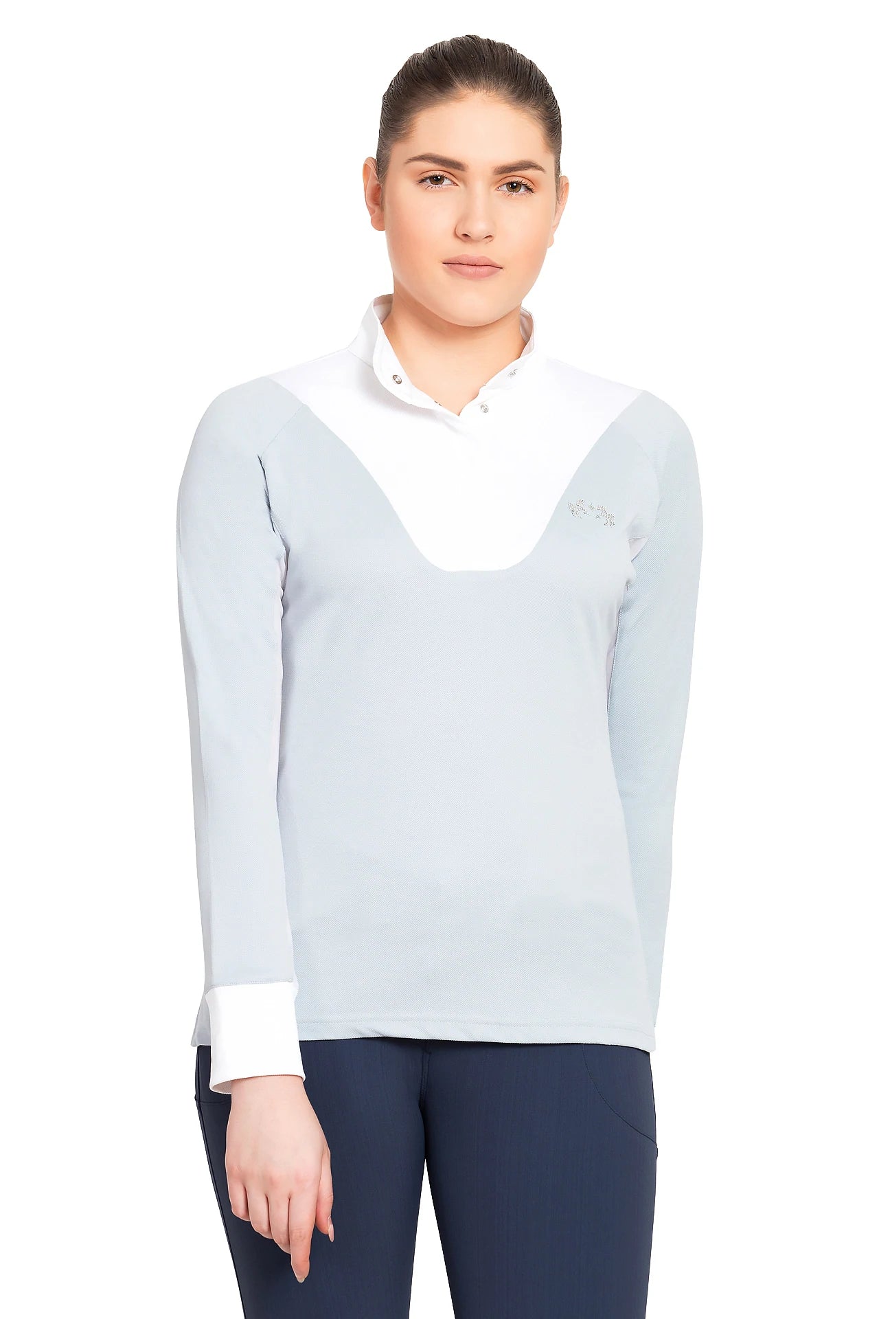 Equine Couture Ladies Maggie Long Sleeve Show Shirt