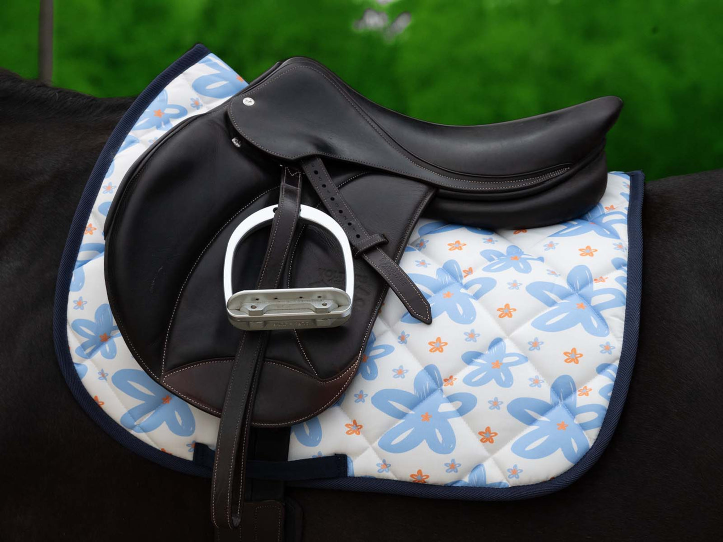 Dreamers & Schemers - Pansy Saddle Pad