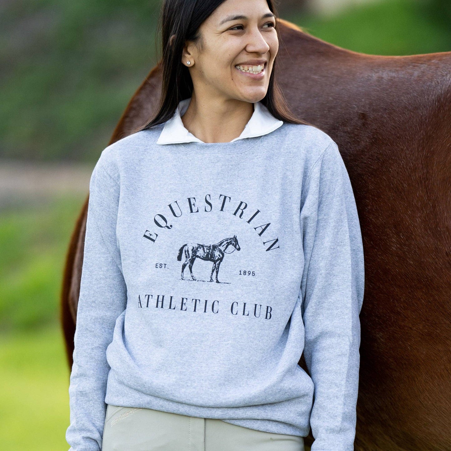 Dapplebay - Equestrian Athletic Club Sweatshirt