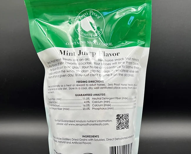 Zero Proof Horse Treats - Mint Julep - 1.5 lb bag