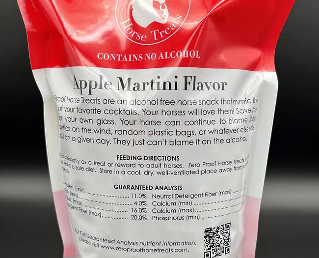 Zero Proof Horse Treats - Apple Martini - 1.5 lb bag