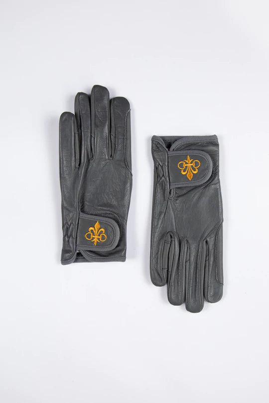 CLOVIS - Leather Riding Gloves - Le Croc