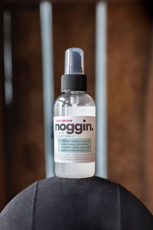 The Infused Equestrian - Noggin. A Fresh Helmet Spray