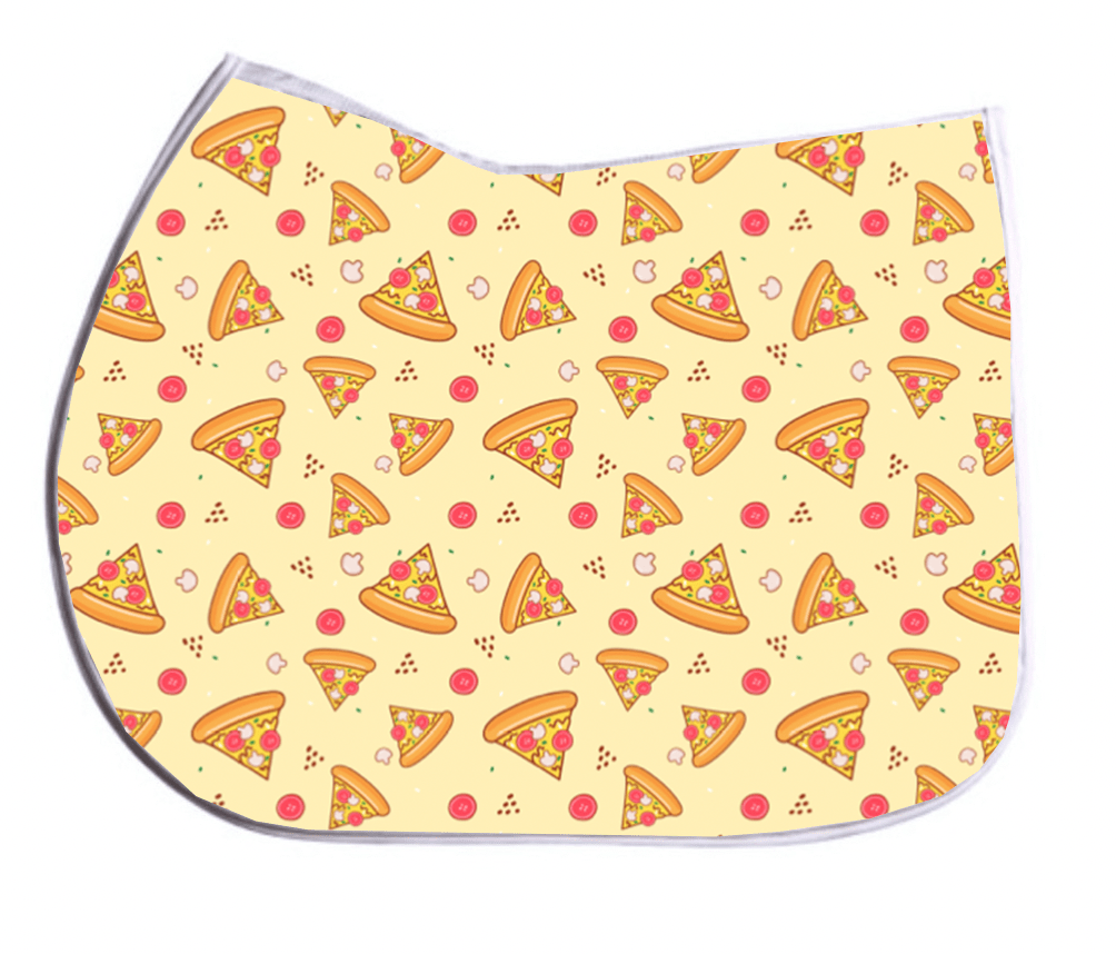 Pizza Pie Saddle Pad